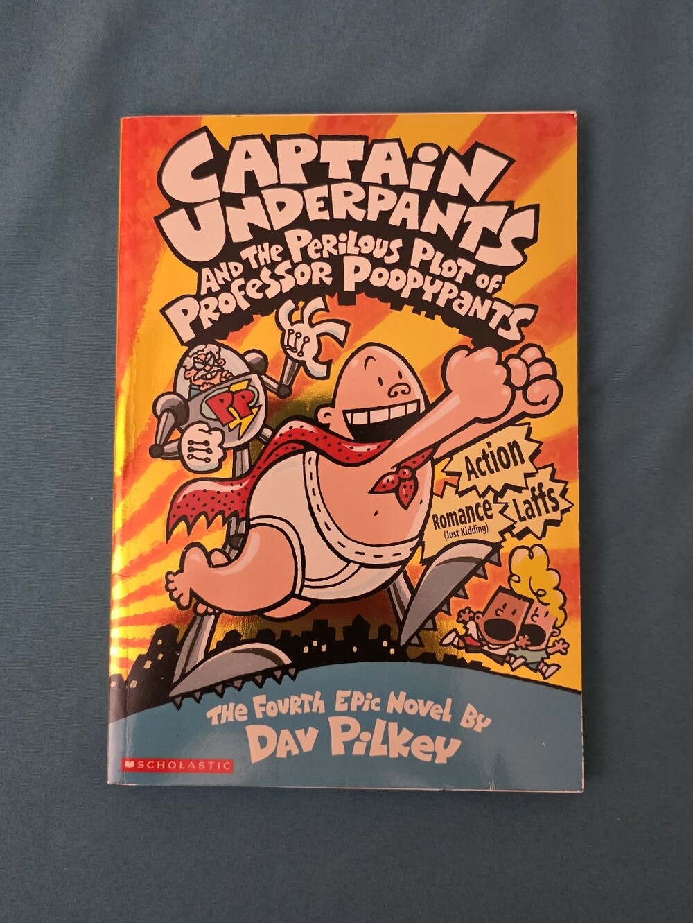 NWOT Captain Underpants And The Perilous Plot Of Prof Poopypants By Dav Pilkey